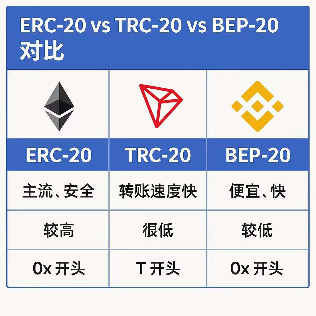 TRC-20 的 USDT和ERC-20有什么不同？如何辨别真假USDT  第1张
